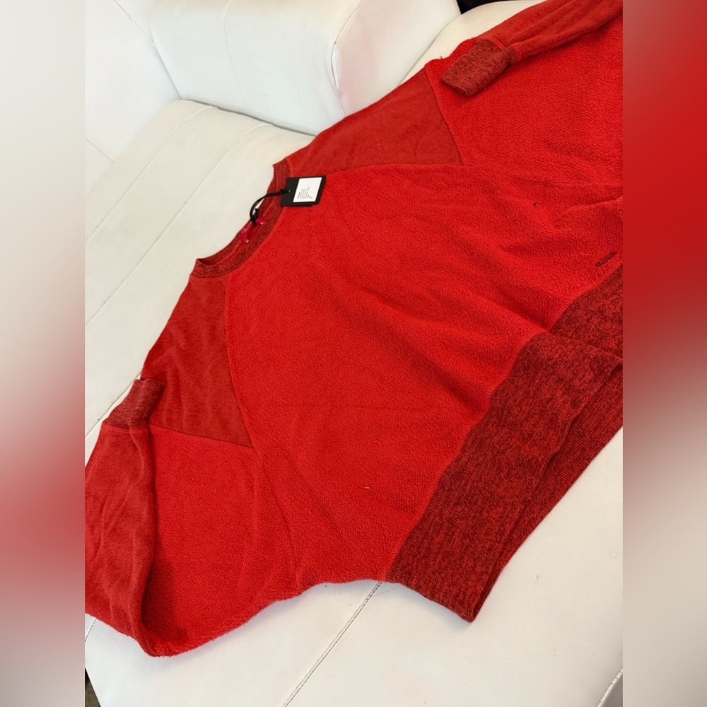 n:PHILANTHROPY red Sweatpants & sweatshirt & top 3 piece holiday coord Set small - Picture 10 of 14